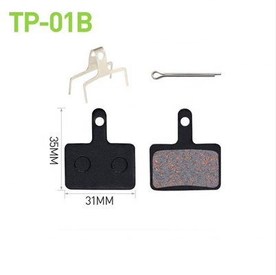 গুণ  BB5 BB7 Bike Disc Brake Pads Semi-Metallic Material for Smooth and Braking 35x30.5mm কারখানা