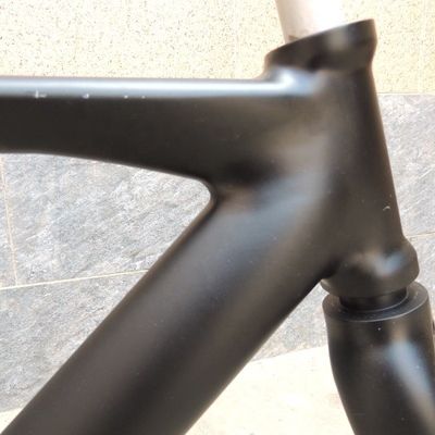 রোড সাইকেল গ্লস সারফেস প্রসেসিং মোড সহ ট্র্যাক বাইক 700C রোড বাইকের ফ্রেম