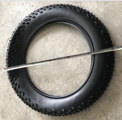 20x4.0 স্নো বাইক কালো ফ্যাট টায়ার সৈকত বাইক রাবার বাইরের টায়ার 12-20 ইঞ্চি এবং 2 কেজি জন্য