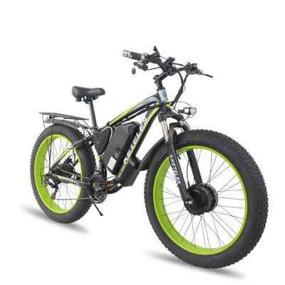 ইইউ গুদাম ডিস্ক ব্রেক 72V 2000W ডুয়াল রিয়ার মোটর 23AH লিথিয়াম ব্যাটারি 26 &quot;x4.0&quot; ফ্যাট টায়ার বৈদ্যুতিক সাইকেল