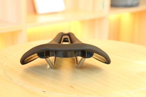 হালকা ওজনের এমটিবি / রোড সাইকেল সব ঋতু জন্য স্যাডল সামনের সিট ম্যাট কালো