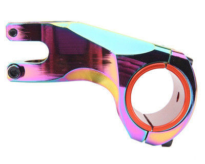 লাল 2021 এমটিবি রঙিন স্টেম খাদ 31.8/35*70 মিমি 17 ডিগ্রি এক্সসি এএম রোড বাইকের হ্যান্ডেলের জন্য