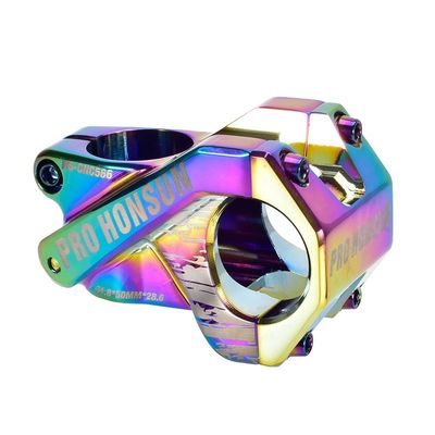 রোড এবং মাউন্টেন বাইকের জন্য কাস্টমাইজড রঙিন সাইকেল স্টেম রাইজার 360 ডিগ্রি ঘূর্ণন