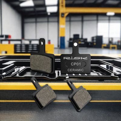 RISK MTB সাইকেল ডিস্ক ব্রেক প্যাড সিরামিক হাইড্রোলিক ব্রেক Shimano B01S M315 355 395 এর জন্য