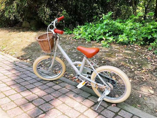 অ্যালোয় রিম আইএনএস স্টাইল 16 ইঞ্চি রেট্রো শিশুদের সাইকেল 4-8 বছর বয়সী বাচ্চাদের জন্য একক গতির