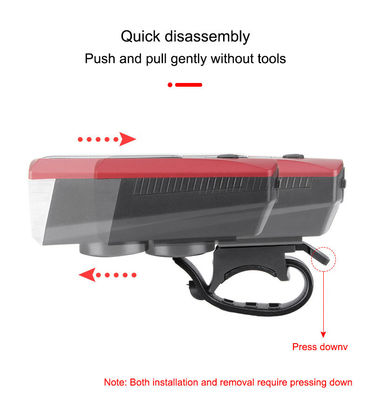 ব্লু সোলার এবং ইউএসবি চার্জিং বাইক লাইট এমটিবি রোড সাইক্লিংয়ের জন্য 2000 এমএএইচ ফ্রন্ট হেডলাইট