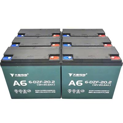12V20.2Ah 6-DZF-20.2 ড্রাই চার্জড সিলড জিইএল লিড এসিড ব্যাটারি বৈদ্যুতিক স্কেটবোর্ডের জন্য