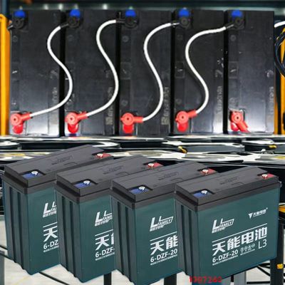12V20.2Ah 6-DZF-20.2 ড্রাই চার্জড সিলড জিইএল লিড এসিড ব্যাটারি বৈদ্যুতিক স্কেটবোর্ডের জন্য