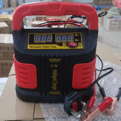 Tiroflx সাধারণ 15A স্মার্ট অটো ব্যাটারি চার্জার 12V/24V গাড়ি এবং মোটরসাইকেল জন্য