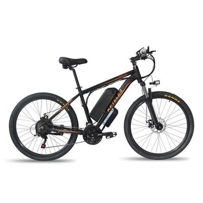 26 &quot;পেশাদার K820 মাউন্টেন ই-বাইক 48V 350W রিয়ার হাব মোটরের শক্তি অনুভব করুন