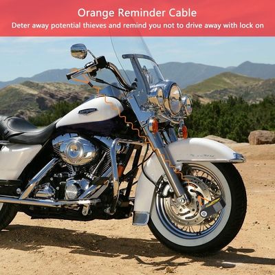 110dB কম্পন বিপদাশঙ্কা সাইকেল মোটরসাইকেল লক জন্য অ্যান্টি-চুরি জলরোধী নিরাপত্তা