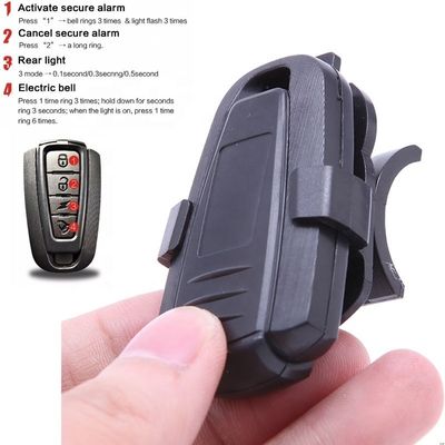 সিওবি উজ্জ্বল আলোর উত্স ওয়্যারলেস রিমোট কন্ট্রোল 110 ডিবি শব্দ সহ সাইকেল অ্যান্টি-চুরি এলার্ম