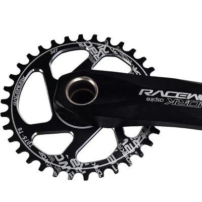 RACEWORK 32T 34T 36T 38T MTB GXP ক্র্যাঙ্ক 170mm এবং 68MM নীচের ক্রেট সেট জন্য চেইন রিং